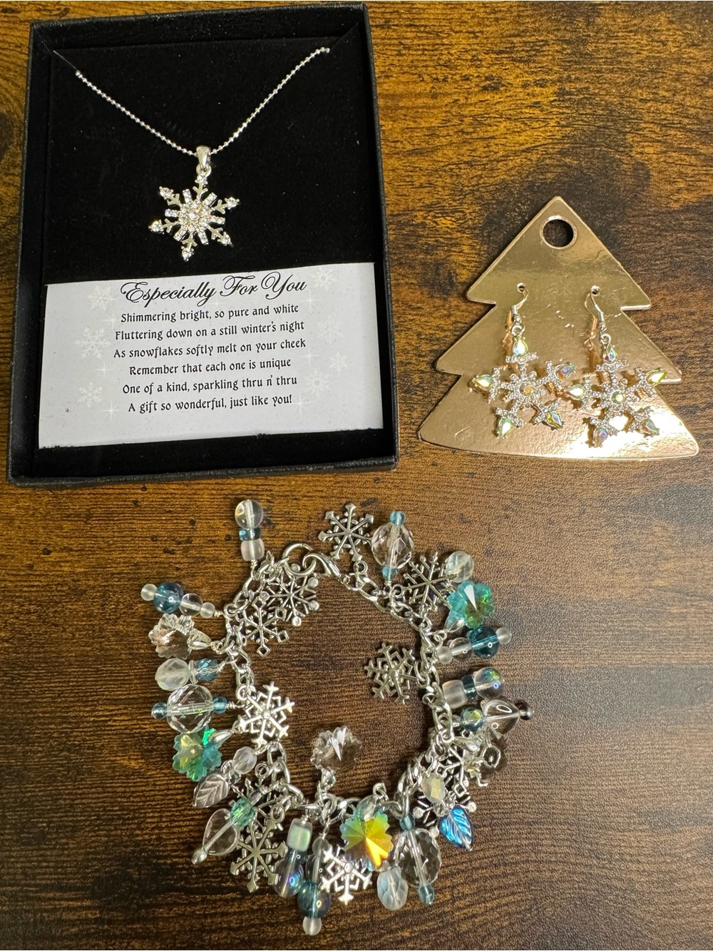 Christmas Snowflake Jewelry Bundle